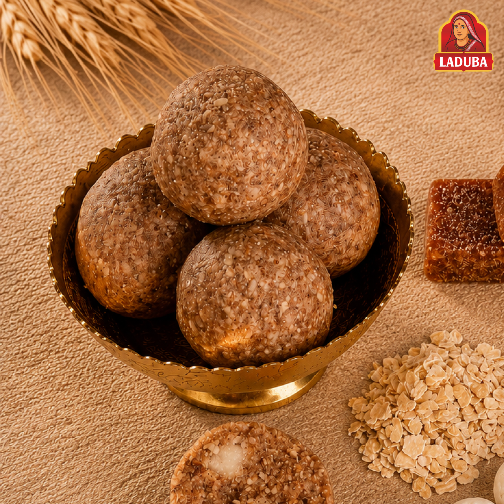 Oats Makhana Laddu
