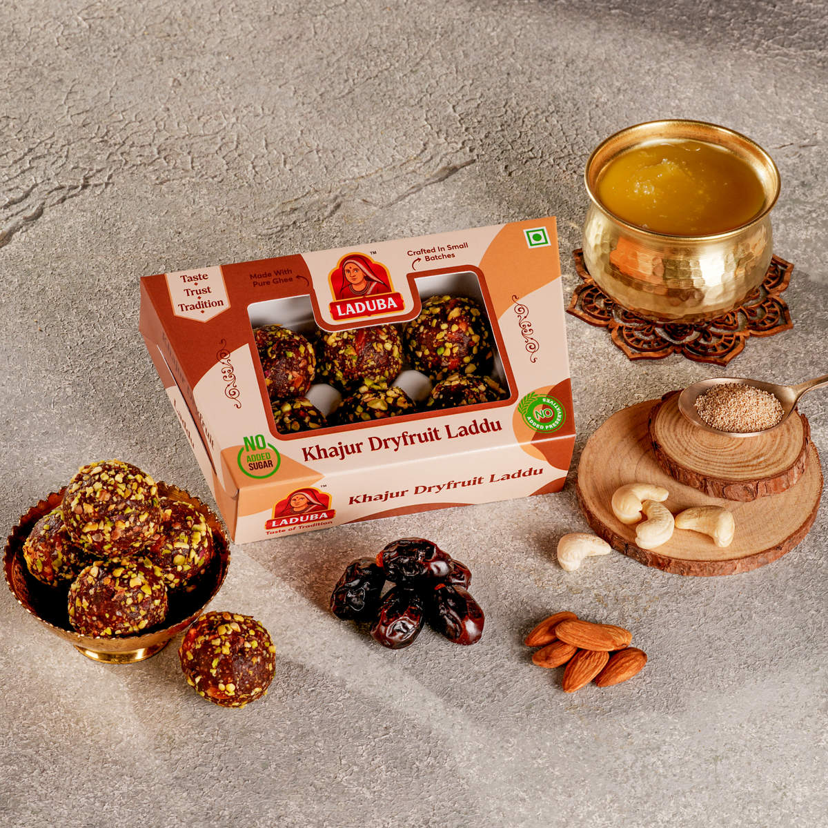 Khajur Dryfruit Laddu